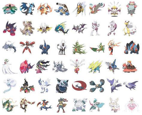 pokemon black and white mega evolution|Mega Evolutions in Pokémon X/Y .